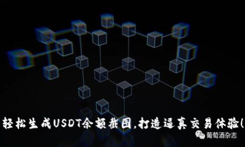 轻松生成USDT余额截图，打造逼真交易体验！
