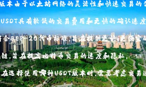 USDT（Tether）是一种稳定币，主要用来与其他加密货币进行交易和对冲波动。USDT的设计旨在保持与美元的1:1价值关系，广泛用于加密货币市场。USDT有几种不同的区块链版本和不同的操作方式，以下是主要的几种USDT形式：

1. **OMNI USDT**：这是最早的USDT版本，运行在比特币区块链上，利用Omni Layer协议来实现。由于比特币网络的交易速度较慢和费用较高，OMNI USDT的使用逐渐减少。

2. **ERC-20 USDT**：该版本的USDT运行在以太坊区块链上，符合ERC-20代币标准。这种版本由于以太坊网络的灵活性和快速交易的优势而广受欢迎。

3. **TRC-20 USDT**：与ERC-20相似，TRC-20 USDT是基于TRON区块链的版本。TRC-20 USDT具有较低的交易费用和更快的确认速度，因此在TRON生态系统内非常流行。

4. **BEP-20 USDT**：这是在Binance Smart Chain（币安智能链）上发行的USDT版本，符合BEP-20代币标准，旨在提供更快、更便宜的交易体验。

5. **Liquid USDT**：这是Tether发行的在Liquid Network上运作的版本。Liquid是一个侧链，旨在提高比特币交易的速度和隐私。

随着区块链技术的发展，USDT将可能继续推出更多版本以适应不同的需求和市场趋势。用户在选择使用哪种USDT版本时，需要考虑交易速度、费用以及所使用的区块链网络的特性。